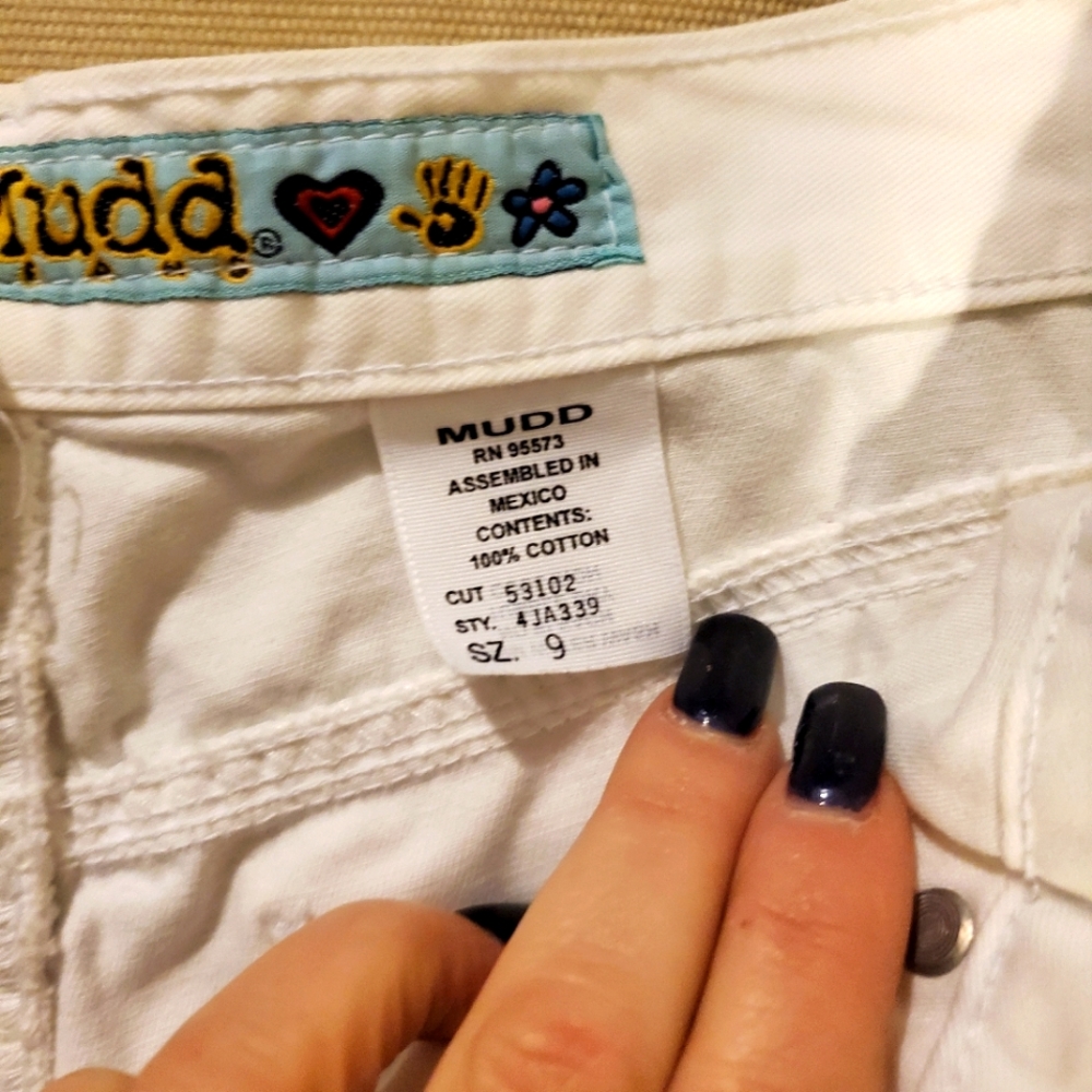Mudd White Shorts